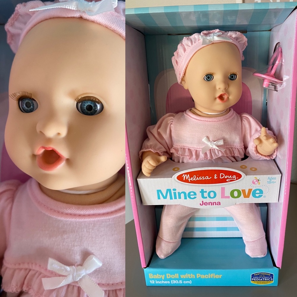 Brand New Melissa and Doug “Mine to Love-Jenna” Baby Doll